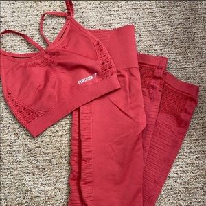 Gymshark energy/seamless legging & sports bra